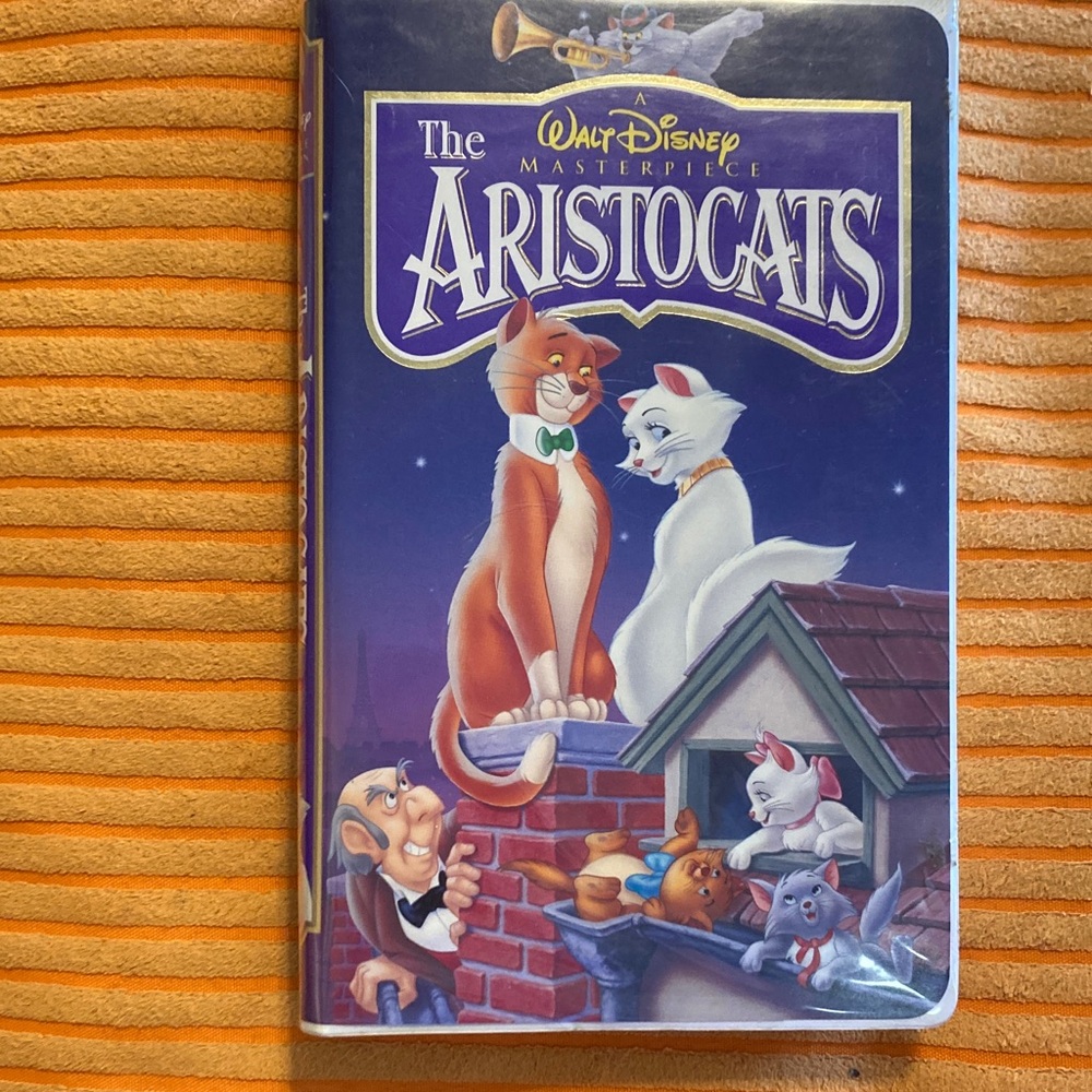Walt Disney The Aristocats VHS Tape